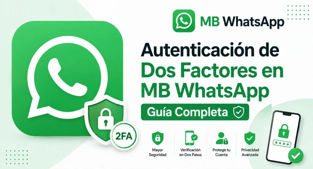 Dos Factores en MB WhatsApp