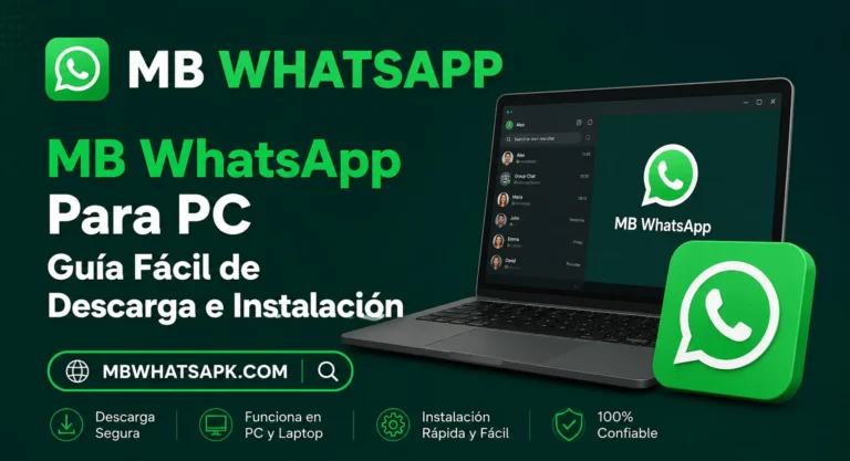MB WhatsApp Para PC